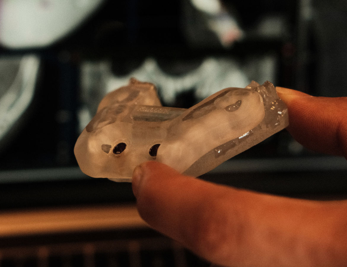 Preparing Fabrication of Implant with Digital Software